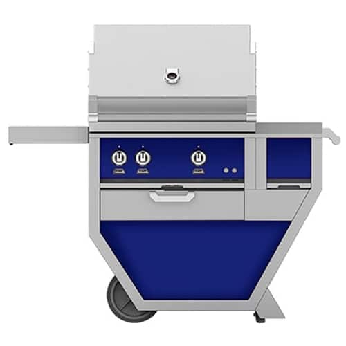 Angle View: Hestan - Deluxe Gas Grill - Prince