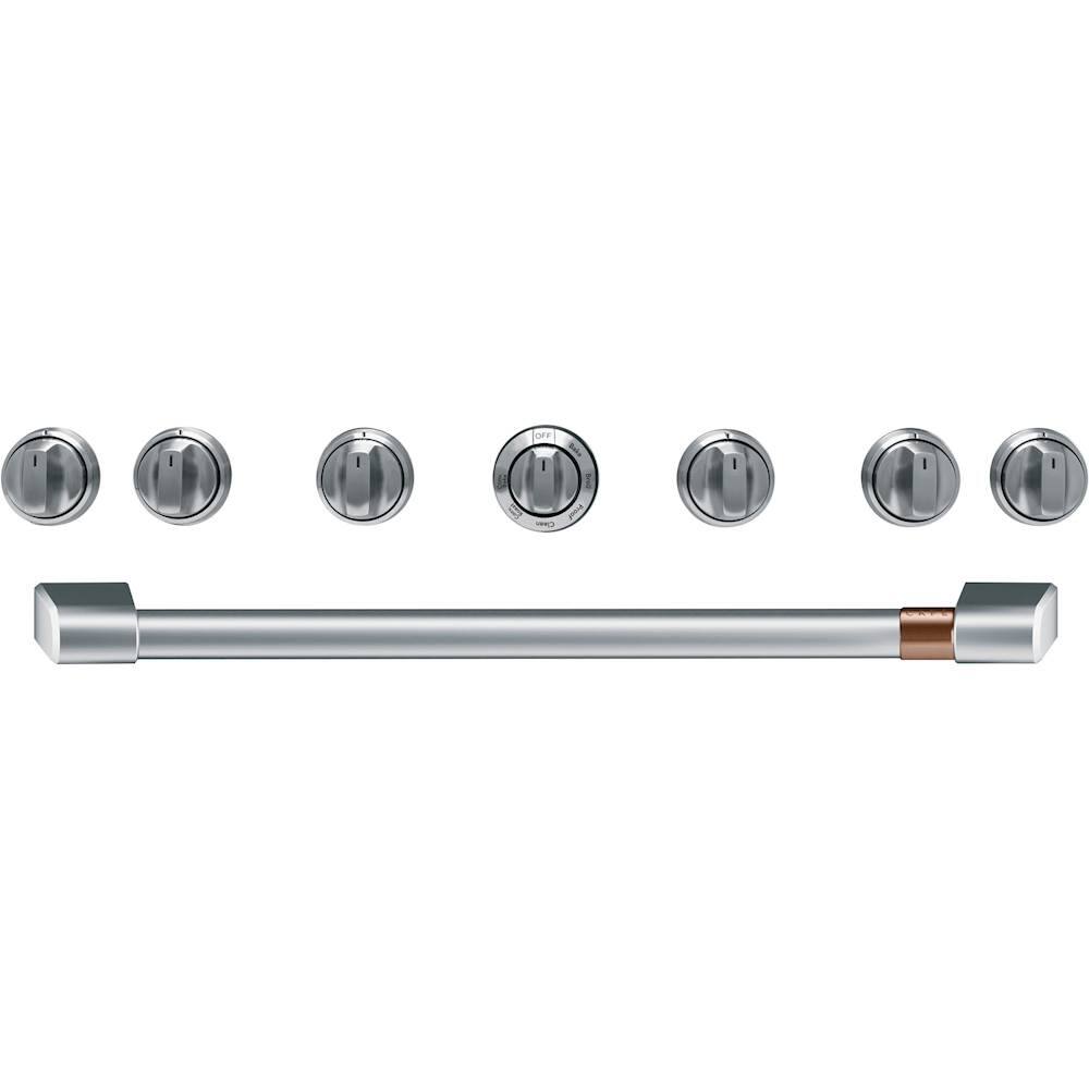 Front. Café - Accessory Kit for CGY366P3MD1 - Brushed Stainless Steel.