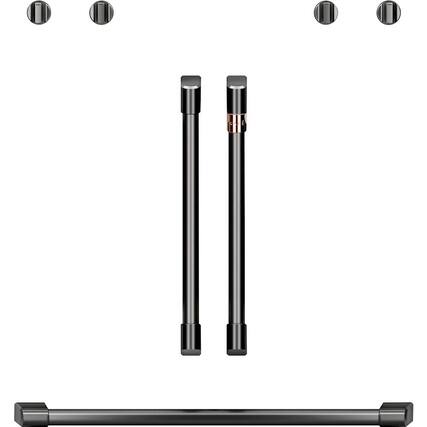 Front. Café - Accessory Kit for CTD90FP4MW2 - Brushed Black.