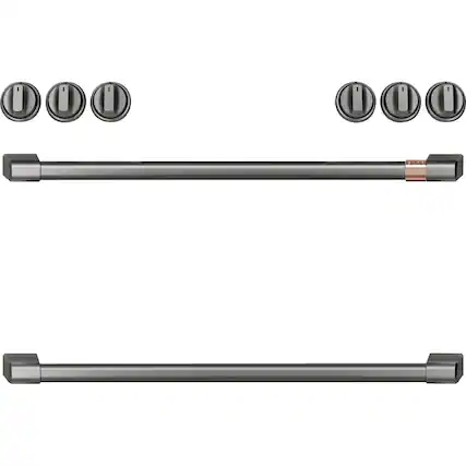 Front. Café - Accessory Kit for C2S900P3MD1 - Brushed Black.