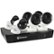 Angle Zoom. Swann - 8-Channel, 6-Camera Indoor/Outdoor Wired 4K 2TB NVR Surveillance System.