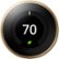 Alt View Zoom 13. Google - Nest Learning Smart Wifi Thermostat - Brass.