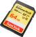 Alt View 12. SanDisk - Extreme PLUS 64GB SDXC UHS-I Memory Card - Gold.