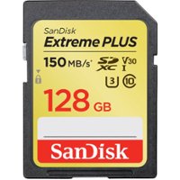 SanDisk Extreme PLUS 128GB UHS-I / Class 10 SDXC Memory Card