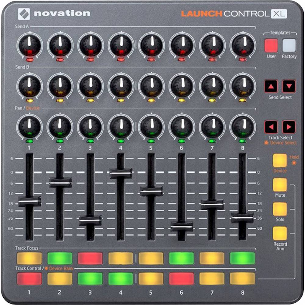 Best Buy: Novation Launch Control XL MIDI Controller Black 