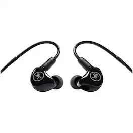 Mackie - MP 120 In-Ear Headphones - Black