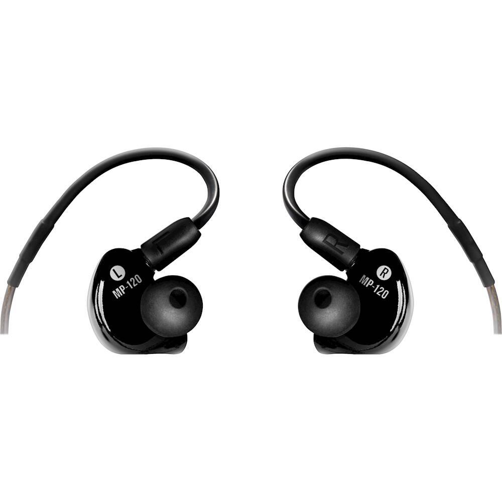 Alt View 11. Mackie - MP 120 In-Ear Headphones - Black.