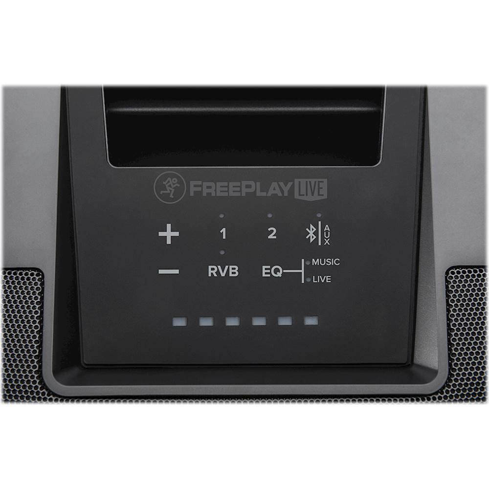 Alt View 12. Mackie - FreePlay LIVE Portable Bluetooth Speaker - Black.