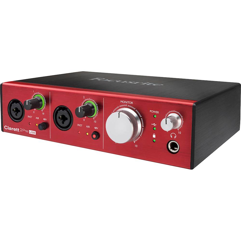 Best Buy: Focusrite Clarett 2Pre USB Audio Interface COMCLAR2PREUSB