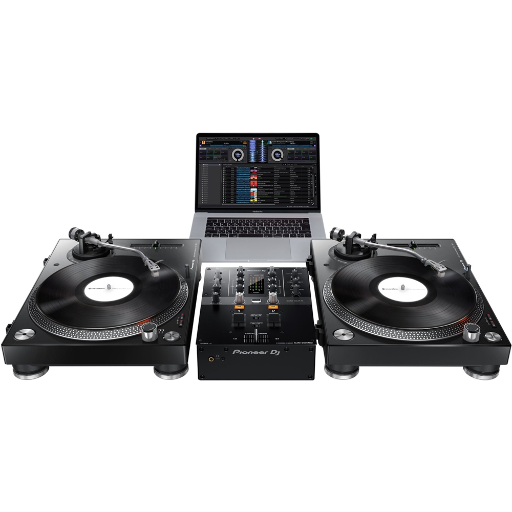 Best Buy: Pioneer DJ PLX-500 High-torque, direct drive turntable Black PLX -500-B