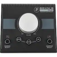 Mackie - Big Knob Passive Monitor Controller - Black - Front_Zoom