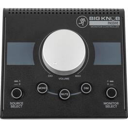 Mackie - Big Knob Passive Monitor Controller - Black