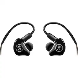 Mackie - MP 220 In-Ear Headphones - Black