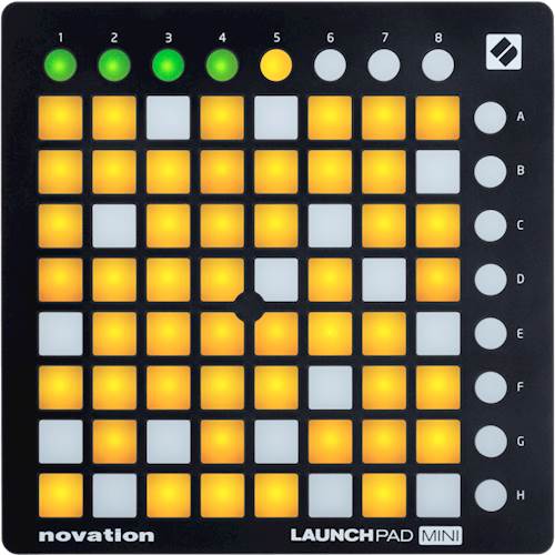 Best Buy: Novation Launchpad 64-Key Grid Controller Black 