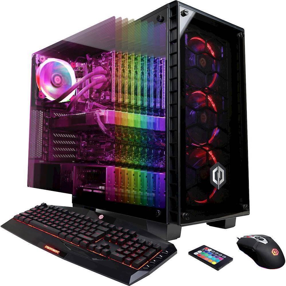 Best Buy: CyberPowerPC Desktop Intel Core i7 16GB Memory NVIDIA GeForce ...