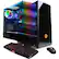 Front. CyberPowerPC - Gamer Xtreme Liquid Cool Gaming Desktop - Intel Core i7 - 16GB - NVIDIA GeForce RTX 2080 - 1TB HDD + 240GB SSD - Black.