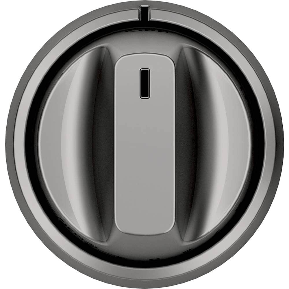 Knobs for Café Gas Cooktops - Brushed Black - Front_Zoom