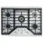 Alt View 14. Café - Knobs for Café Gas Cooktops - Brushed Stainless Steel.