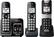 Angle. Panasonic - KX-TGD583M DECT 6.0 Expandable Cordless Phone System with Digital Answering System - Black.