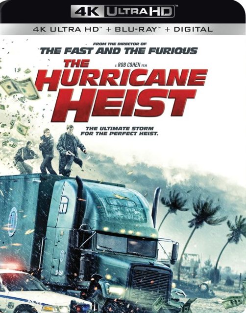 Front Standard. The Hurricane Heist [4K Ultra HD Blu-ray/Blu-ray] [2018].