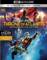 DCU Justice League: Throne of Atlantis [Commemorative Edition] [4K Ultra HD Blu-ray/Blu-ray] [2015] - Front_Original