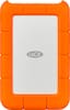 Front. LaCie - Rugged 5TB External USB-C, USB 3.1 Gen 1 Portable Hard Drive - Orange/Silver.