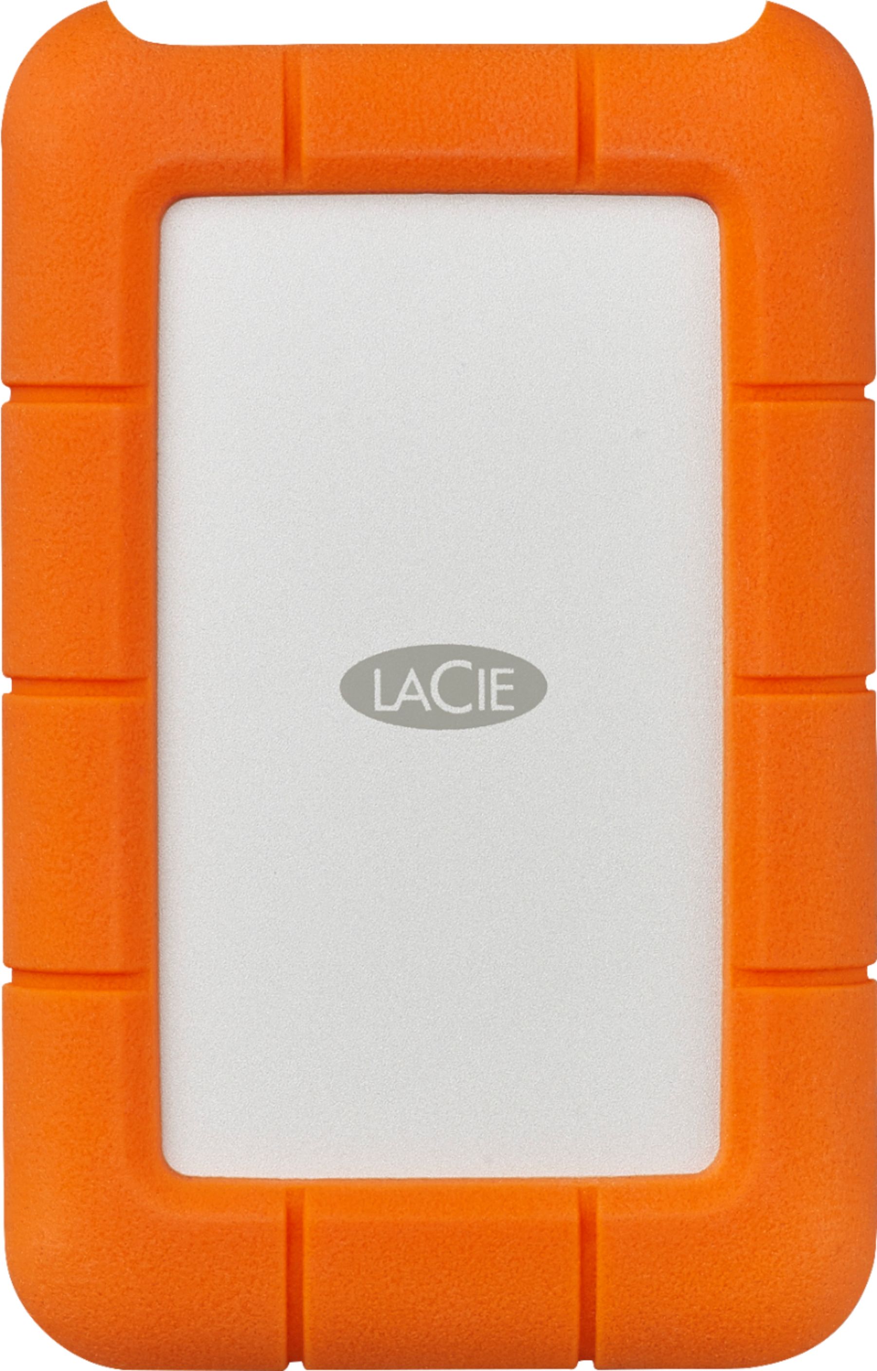 LaCie Rugged 5TB External USB-C, USB 3.1 Gen 1 Portable Hard Drive