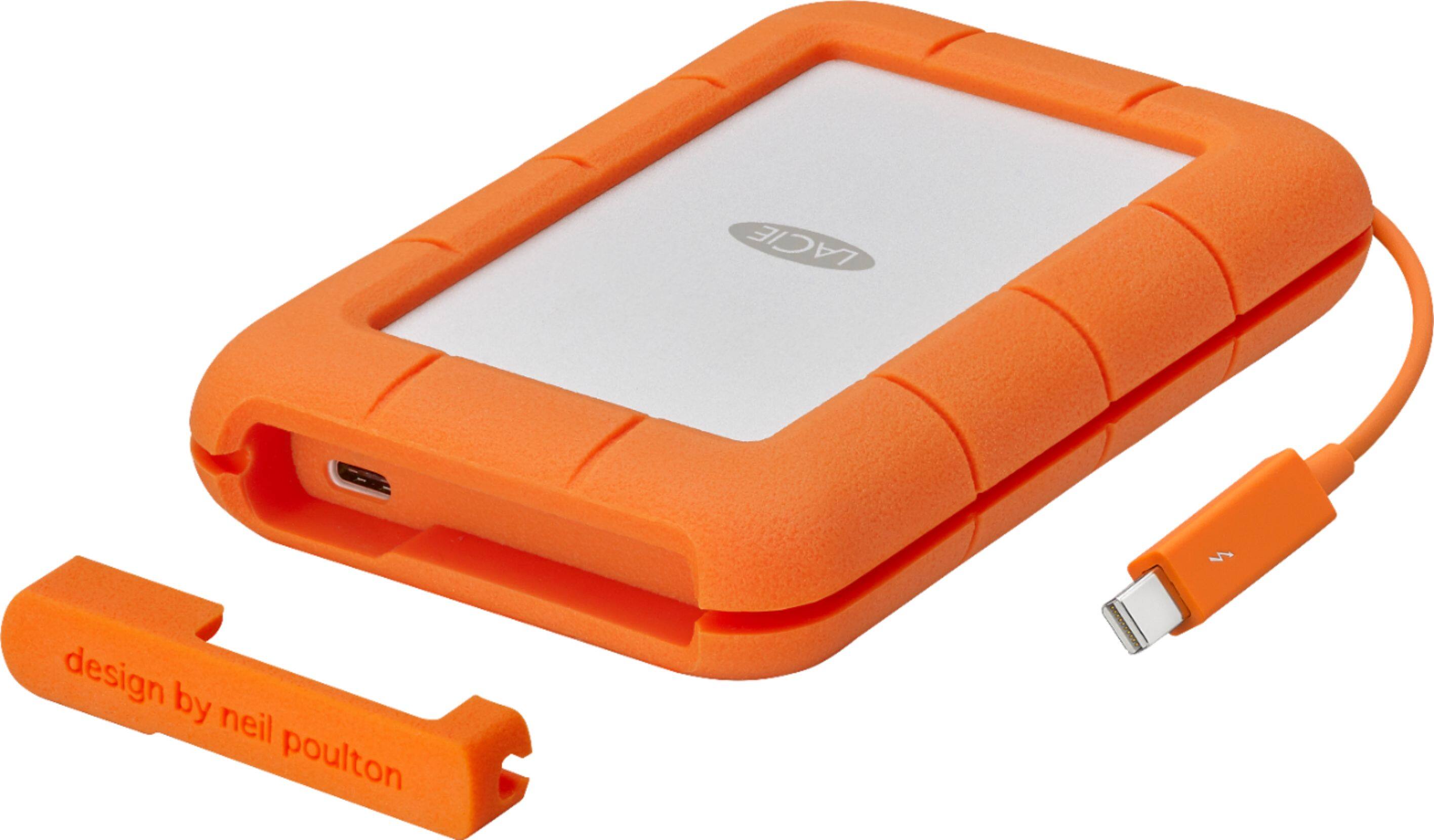 Best Buy LaCie 1TB External USB 3.1 Gen 2 / Type C Portable Solid