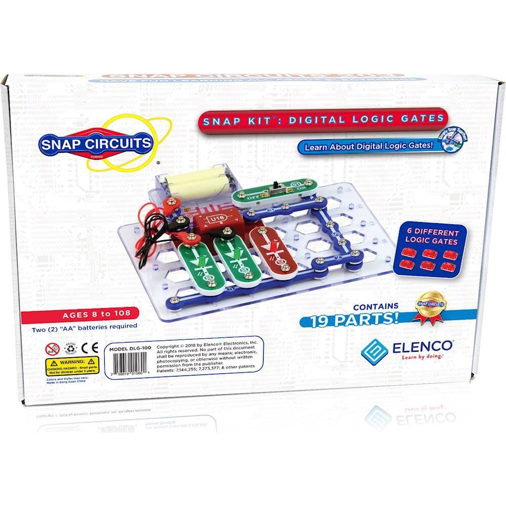 Best Buy: Snap Circuits Digital Logic Gates Multi-Colored SCDLG100