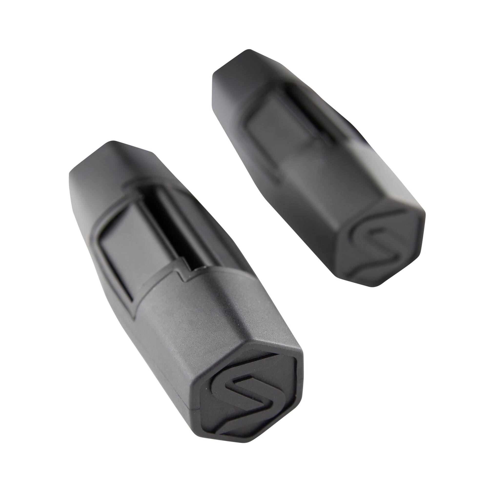 Front. Saris - Hatch Huggers SL Bike Rack Straps, Rack Mounting Straps, 1 Pair - Black.