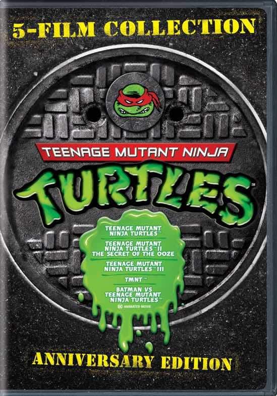 DVDセット　5 Teenage Mutant Ninja Turtles: 5 film Collection (Box Set) [DVD