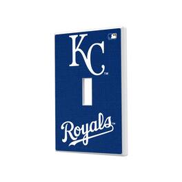 Keyscaper - Kansas City Royals Solid Single Toggle Light Switch Plate - Multicolor