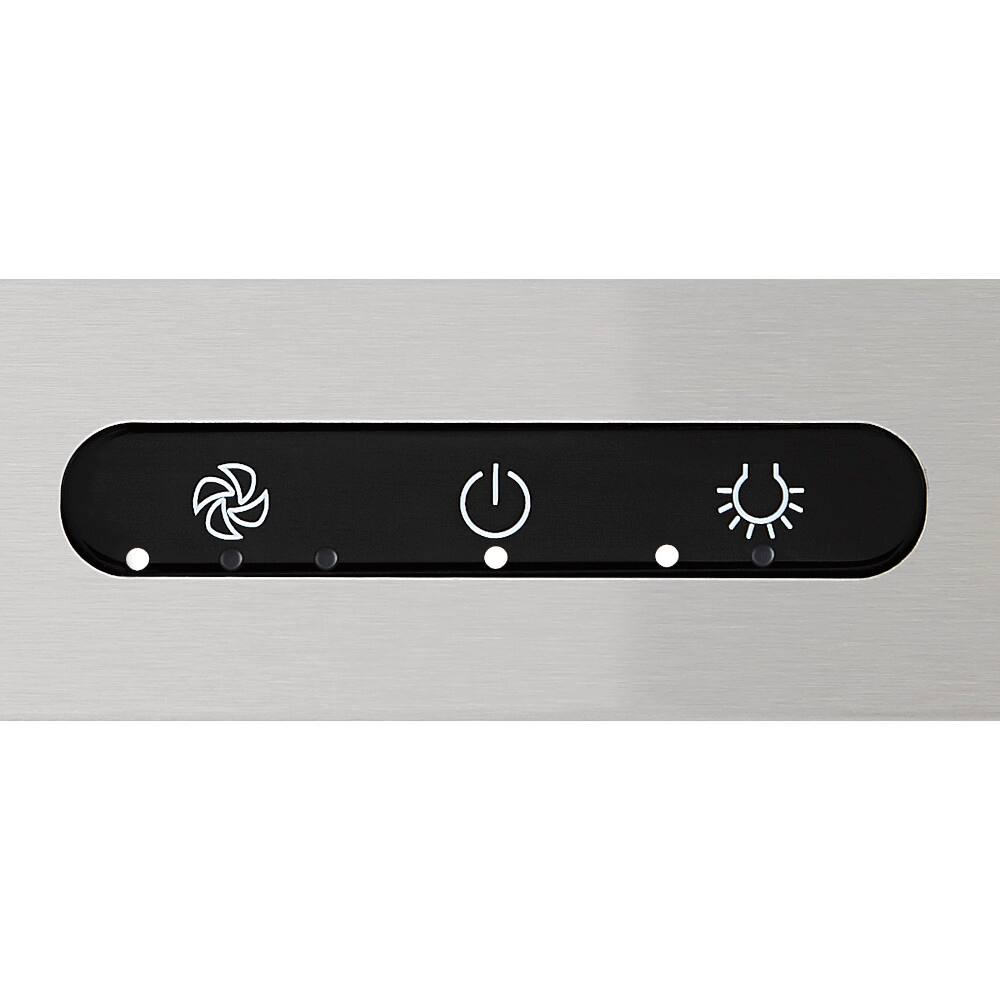 Alt View 6. Broan - Broan® Elite EW43 Series 30-Inch Convertible T-Style Wall Mount Chimney Range Hood, 460 Max Blower CFM - Stainless Steel.