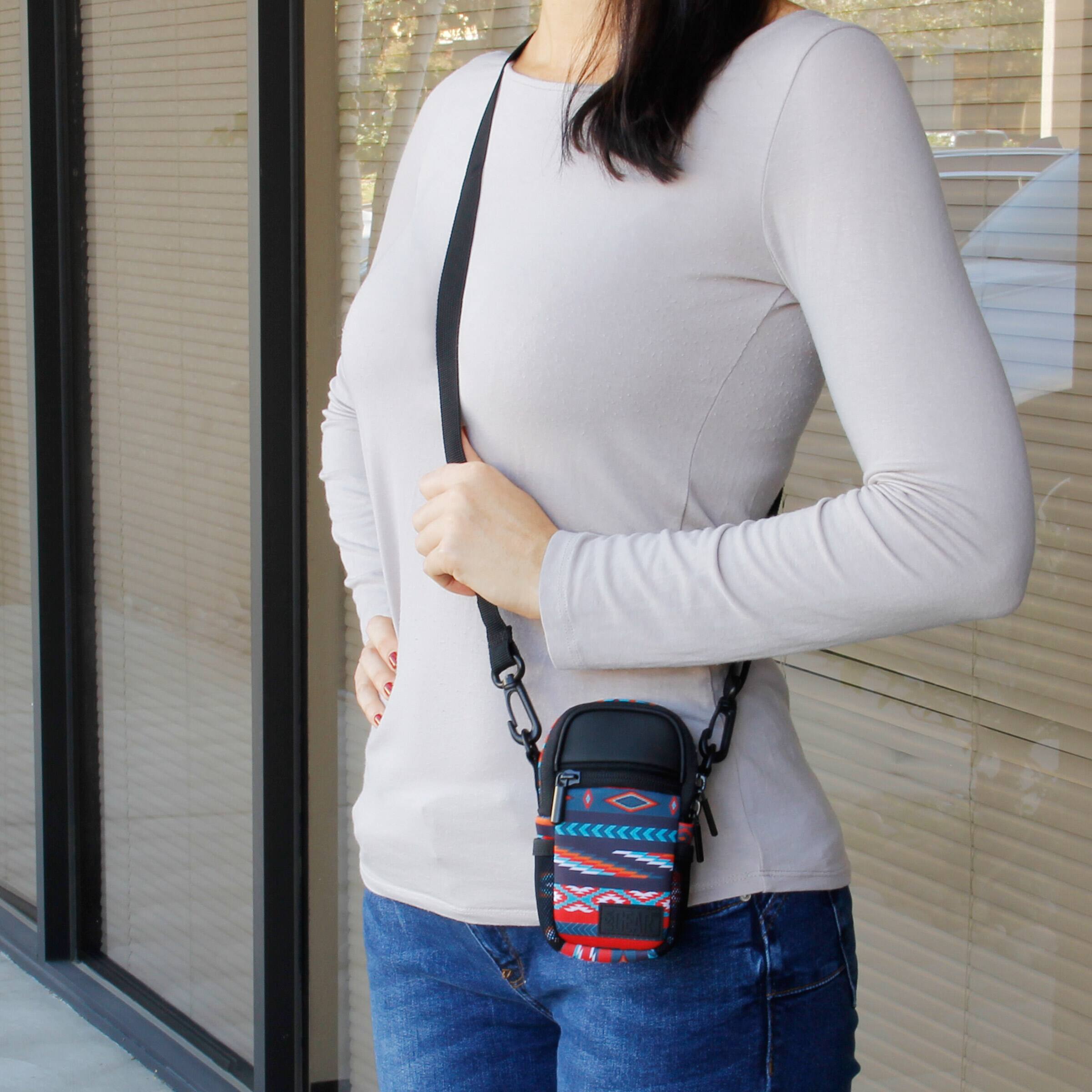 Alt View 1. USA Gear - Compact Camera Bag with Waterproof Rain Cover , Belt Loop & Shoulder Strap Sling.