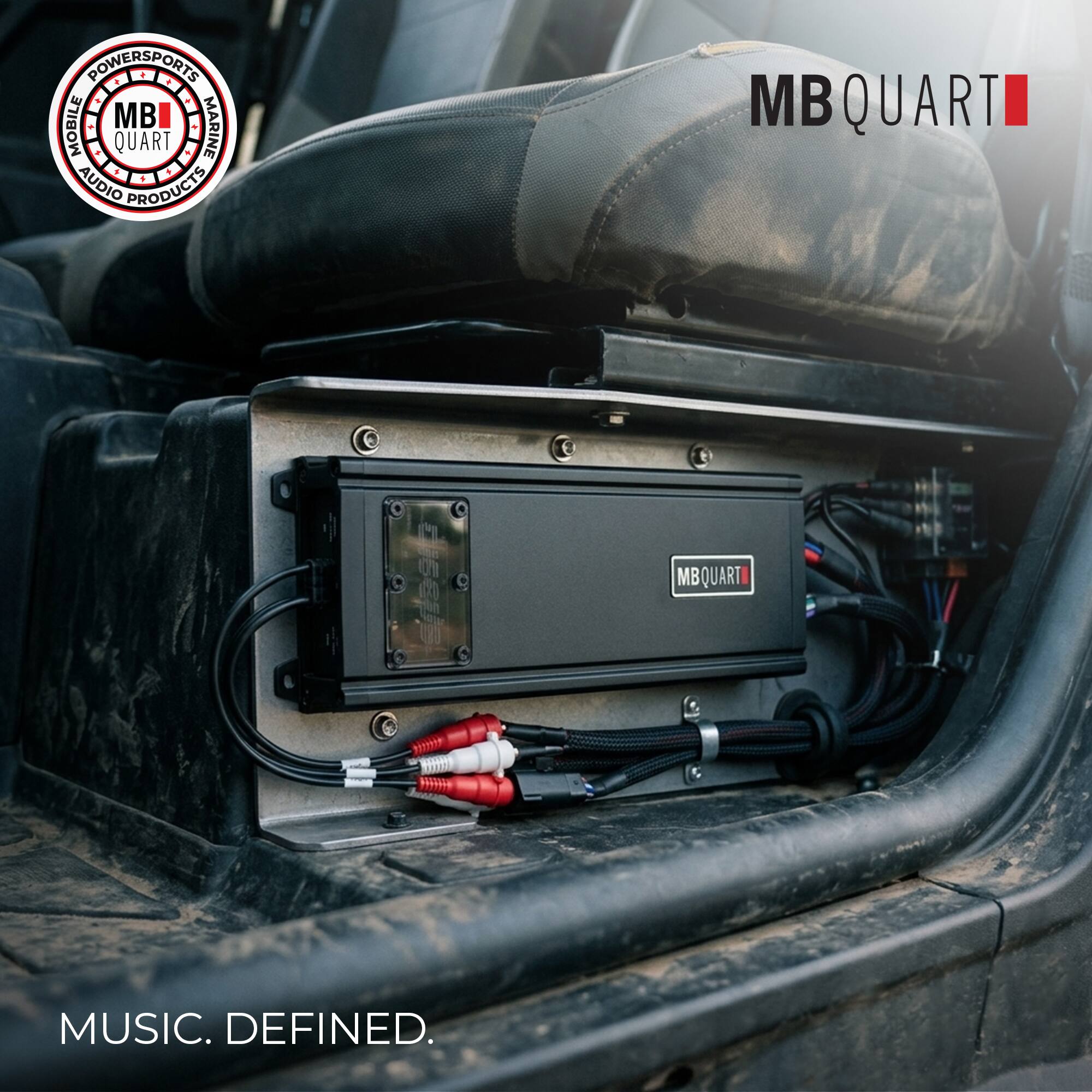 POWERSPORTS MOBILE MARINE AUDIO PRODUCTS MB QUART  
MB QUART 10109 WH9  
MUSIC. DEFINED.