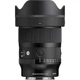 Sigma - 35mm f/1.4 DG II Art Lens for L-Mount | 304969 | 35mm Lens for L Mount - Black