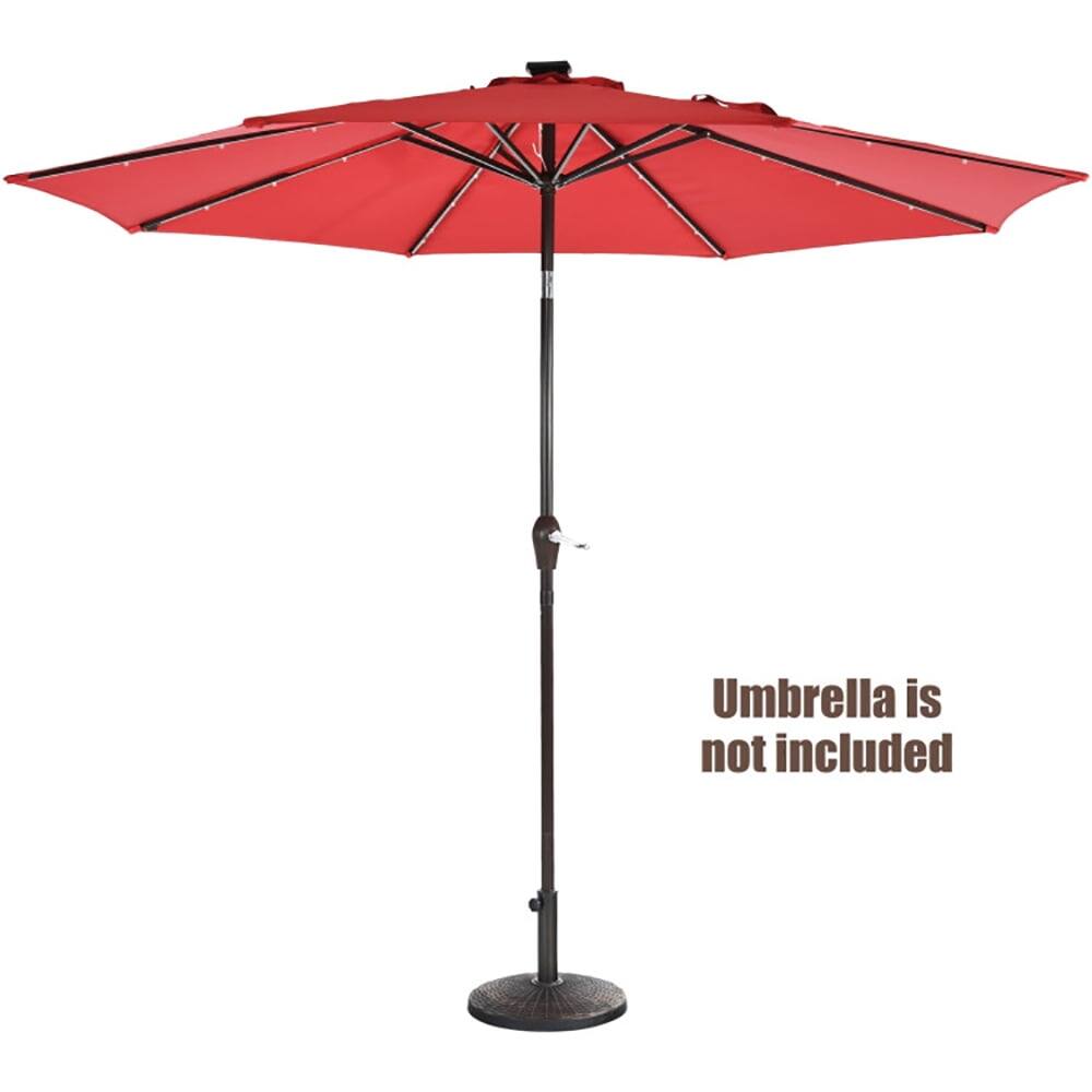 Umbrella is not included