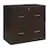 Alt View 11. OSP Home Furnishings - Alpine 2-Drawer Lateral File with Lockdowel Fastening System - Espresso.
