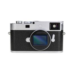 Leica - M11-P Camera with 60MP BSI CMOS Sensor with Triple Resolution Technology and 256GB Internal Memory - Silver