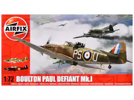 Level 1 Model Kit Boulton Paul Defiant Mk.I Aircraft 1/72 Plastic Model Kit by Airfix - Multi