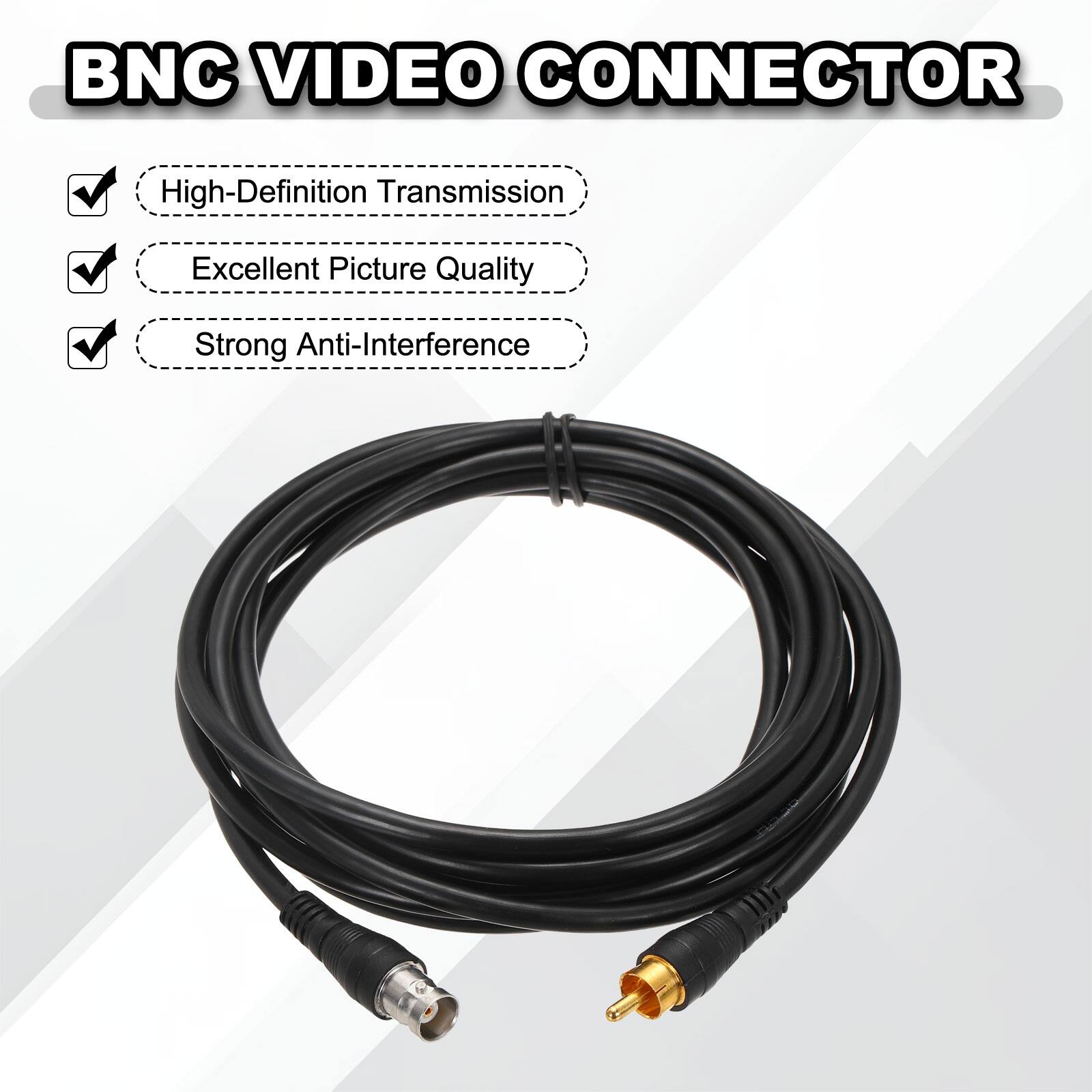 BNC VIDEO CONNECTOR

- High-Definition Transmission
- Excellent Picture Quality
- Strong Anti-Interference