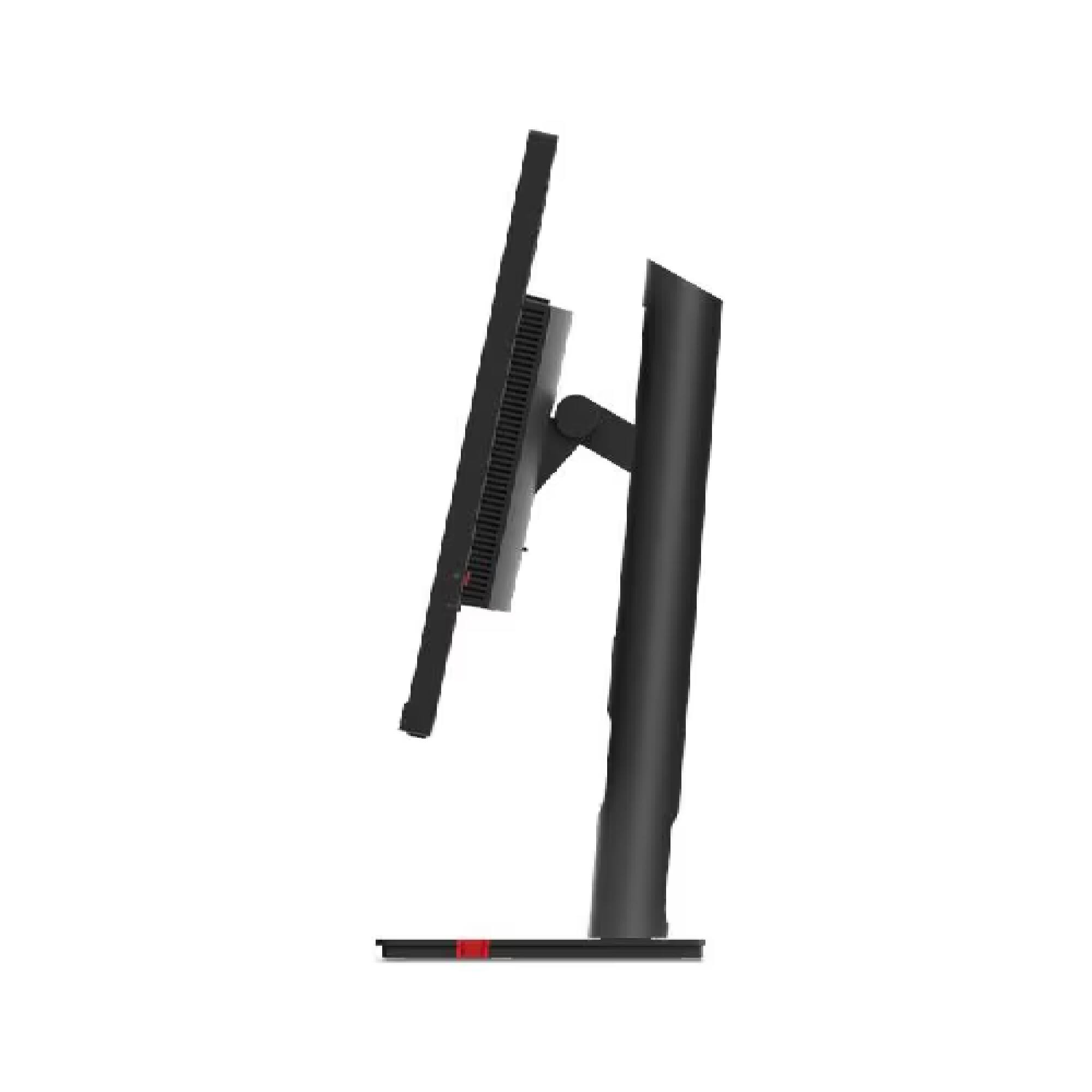 Angle. Lenovo - Lenovo ThinkVision T27p-30 27" Monitor 3840 x 2160 IPS 60Hz 4ms - Black.