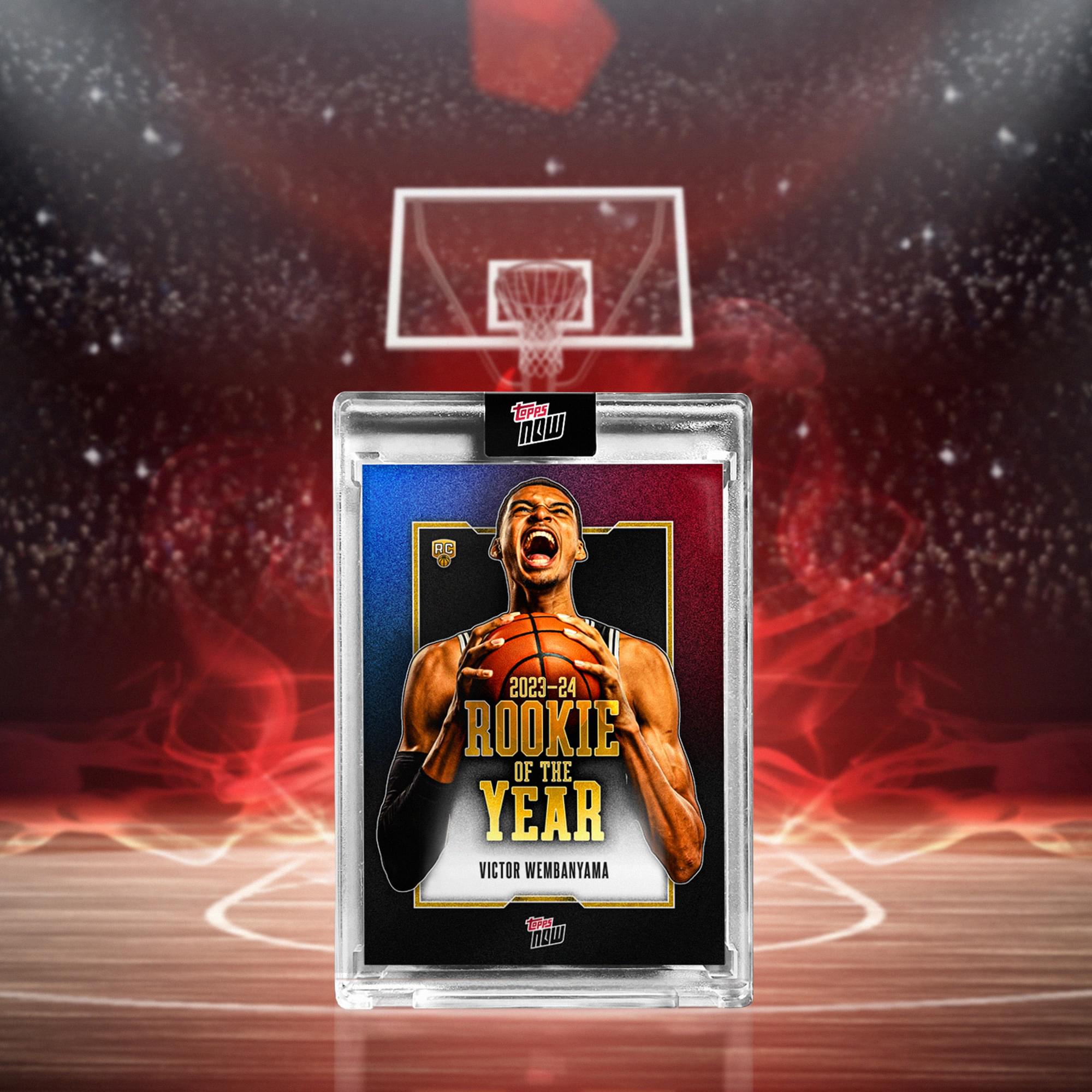 TS AC T7 a 2023-24 ROOKIE OF THE YEAR VICTOR WEMBANYAMA