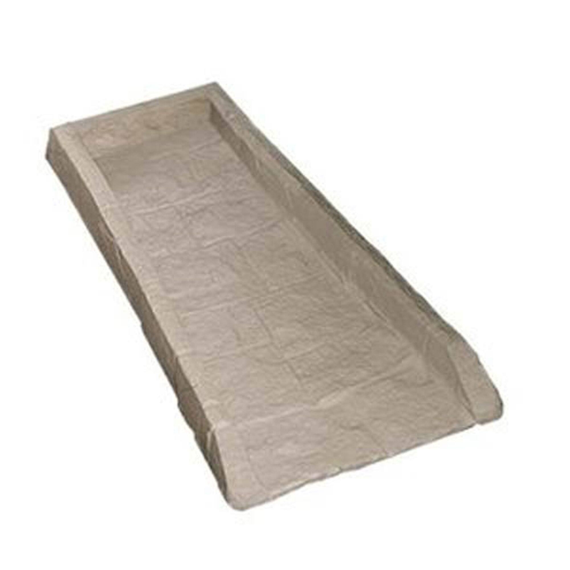 Alt View 3. Suncast - Suncast SB24 Decorative Rain Gutter Downspout Splash Block, 10 Pack, Light Taupe.