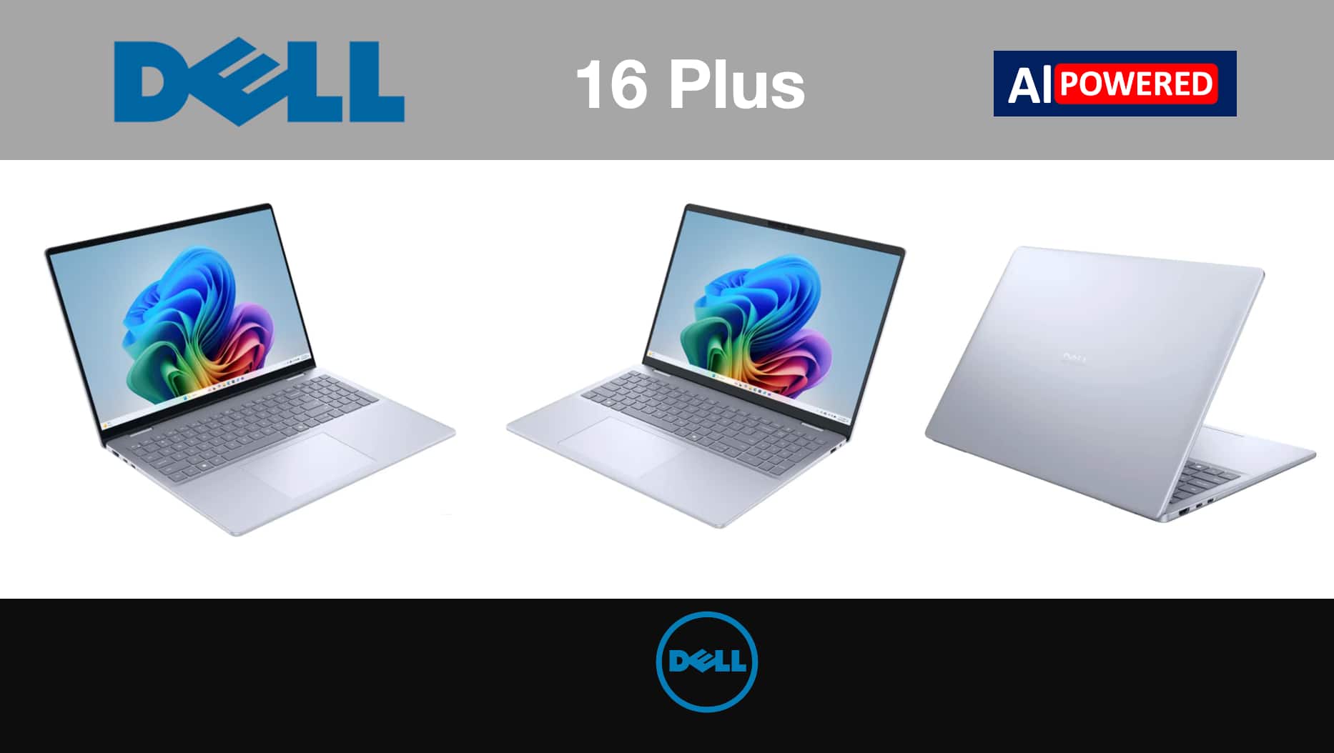 Dell 16 Plus LDB16250 9052BLU PUS Laptop, Ultra 9 288V, 32GB, 2TB