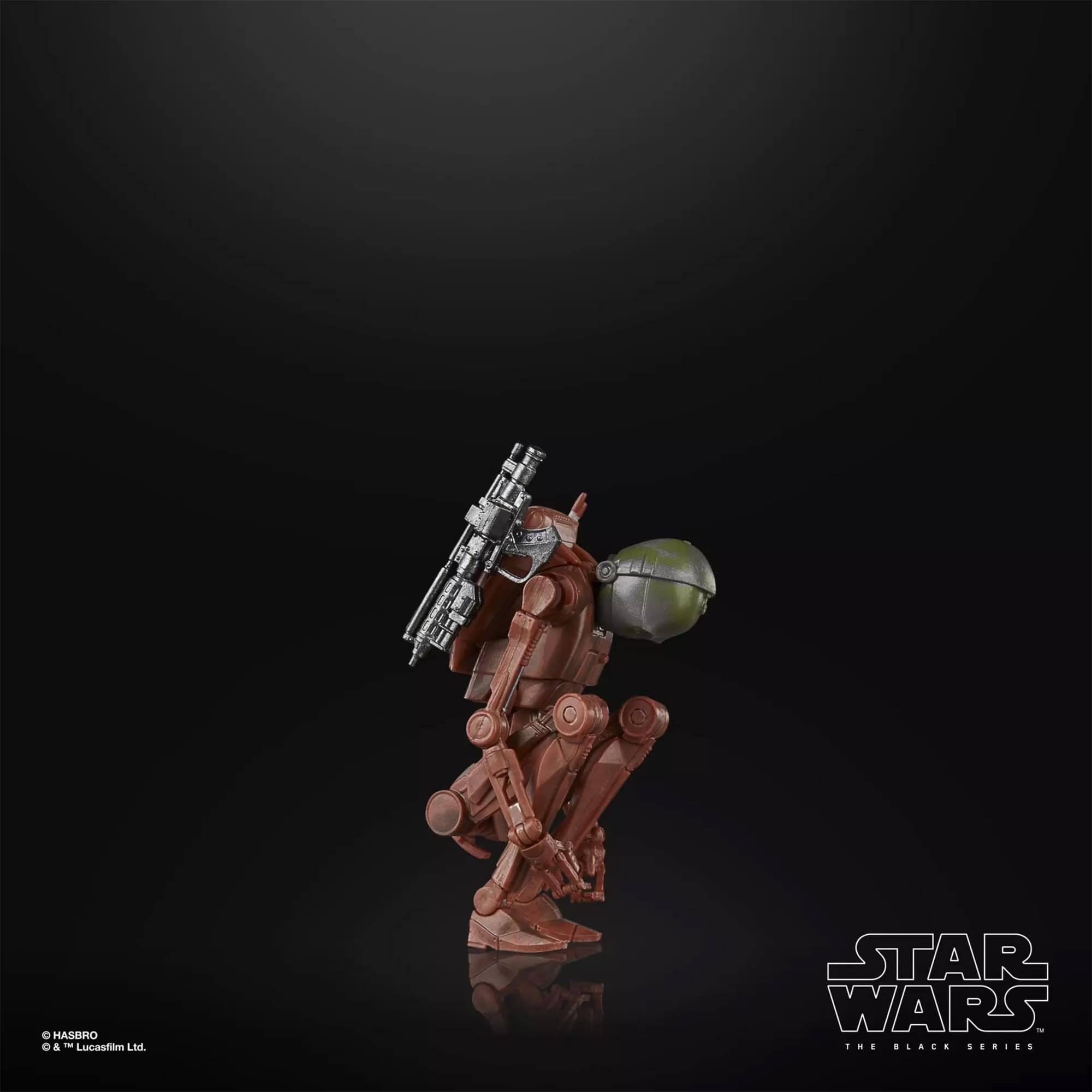 - HASBRO
- & "Lucasfilm Ltd.
- STAR WARS
- THE BLACK SERIES