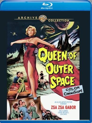 Front. Queen of Outer Space - BluRay.