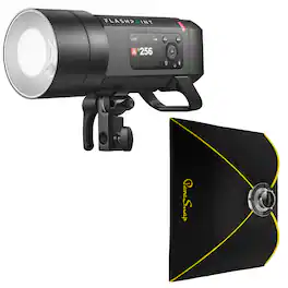 Flashpoint - XPLOR 400 PRO II TTL R2 400Ws Flash, w/24x34" Rectangle Softbox