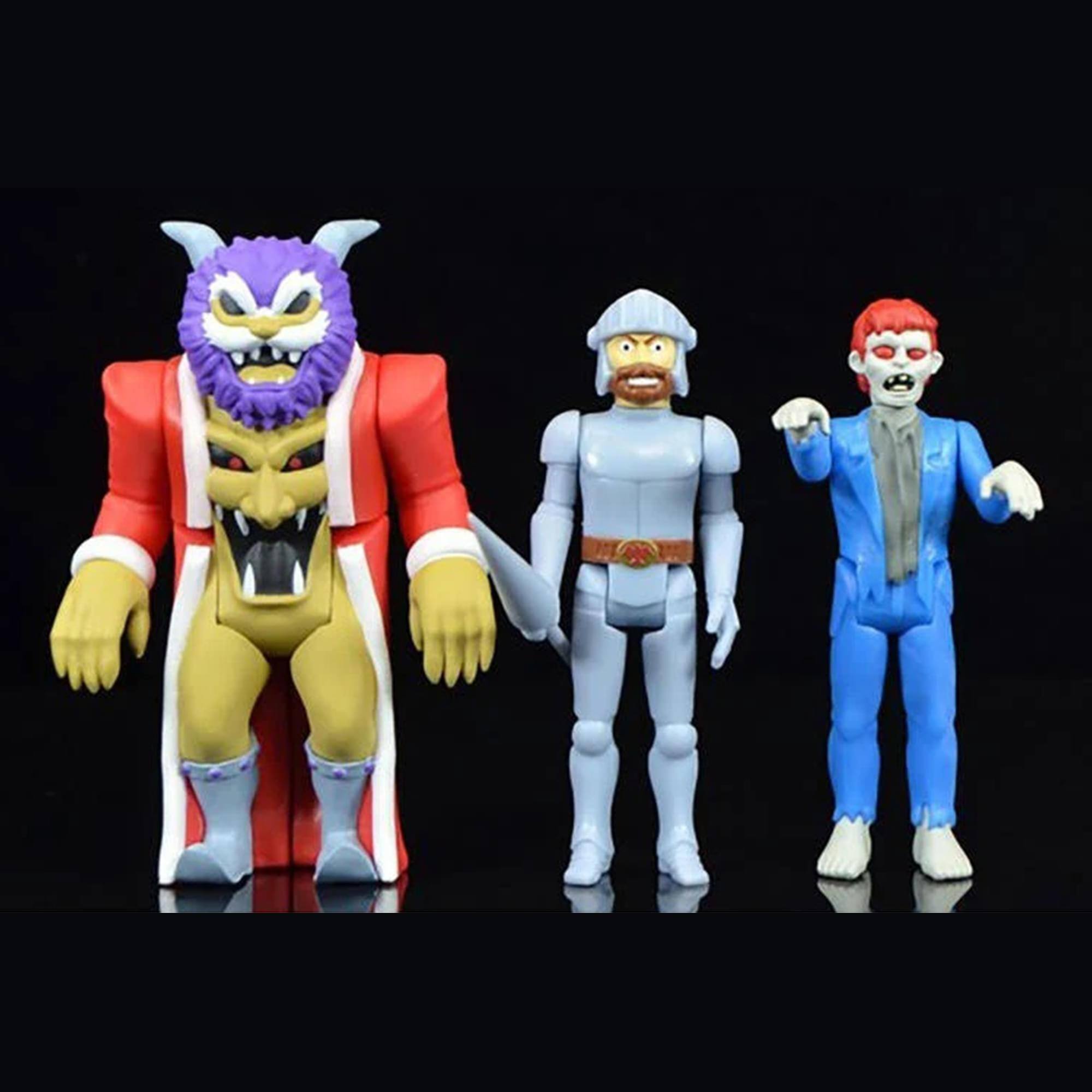 Alt View 10. Super7 - Ghosts N Goblins 3.75 Inch ReAction Figure 3-Pack A - Multi-Color.