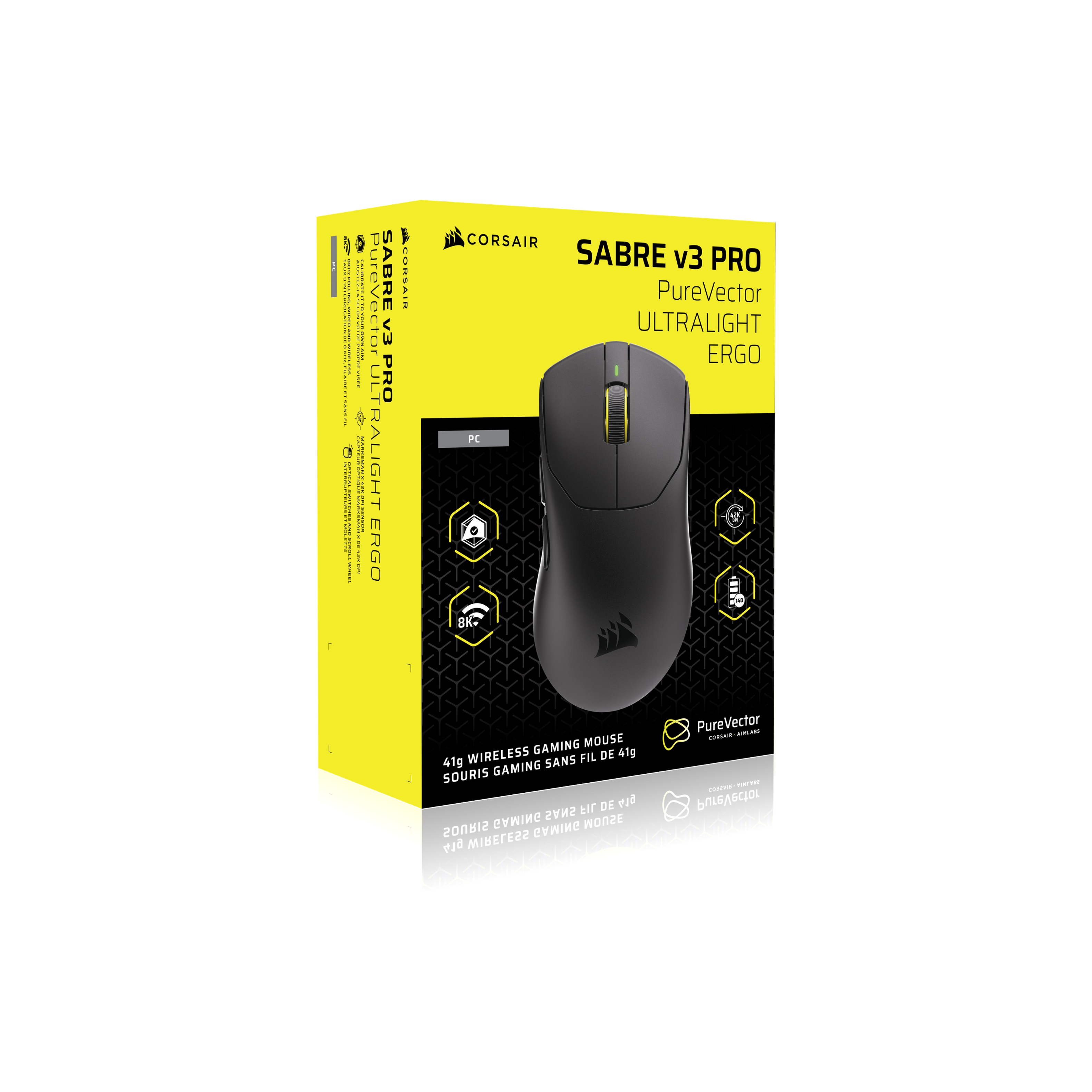 TRUS XXXXXXXXXXXXXXXXXXXXXXXXXXXXXXXXXX PREMIUMENTOS WWW.STE. USKE E EXRE - g) MARKAMALKAGE WILLEVEL one www.al-a -  
PureVe SABRE V3 ULT PRO RALIGHT ERGO  
CORSAIR  
CORSAIR SABRE PRO PureVector ULTRALIGHT ERGO PC 8K.  
GAMING MOUSE WIRELESS FIL DE 41g 41g GAMING SANS SOURIS AT DE 41g GAMING SANS MOUSE SOURIS WIRELESS GAMING 41g  
PureVector CORDAR COMPAN - PureVector